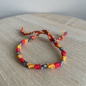 Strawberry Bracelet, anklet, trendy, comfortable, tie, embroidery thread, woven,